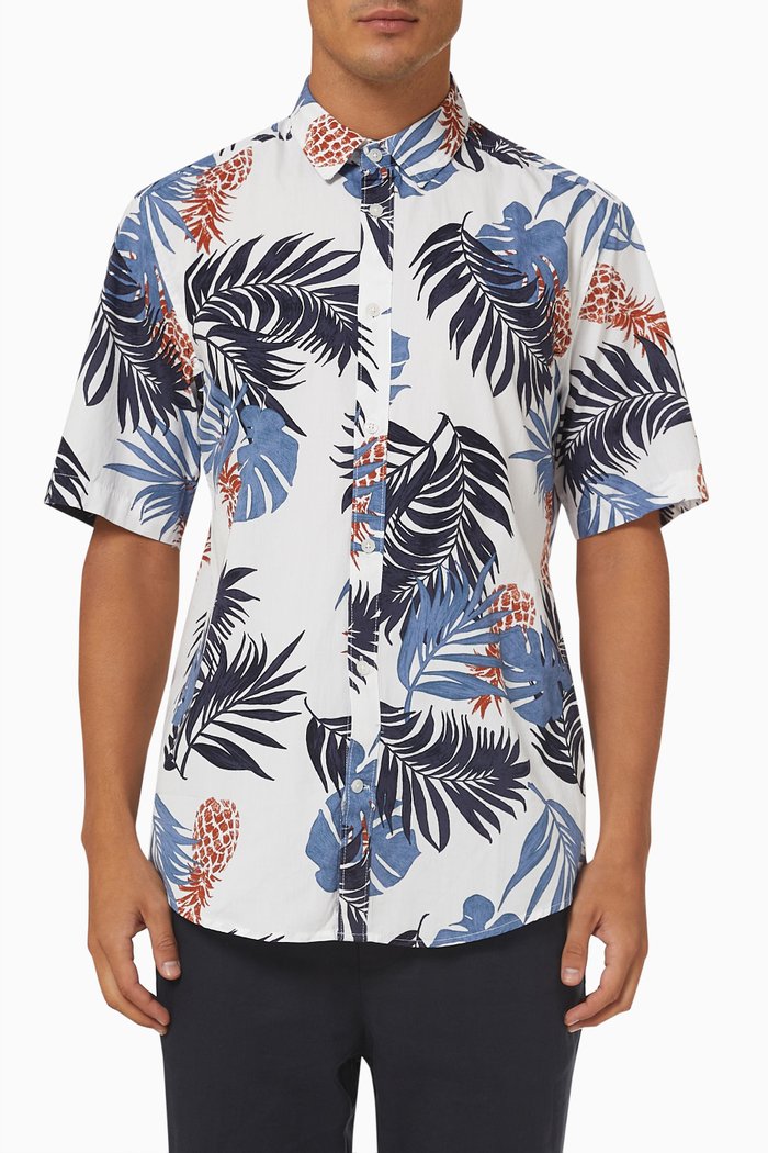 

Onsdirk Printed Shirt in Cotton, Multicolour