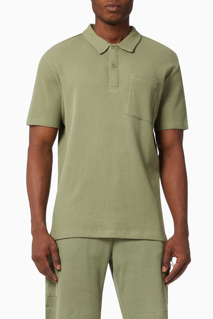 

Onsalf Polo Shirt in Cotton, Green