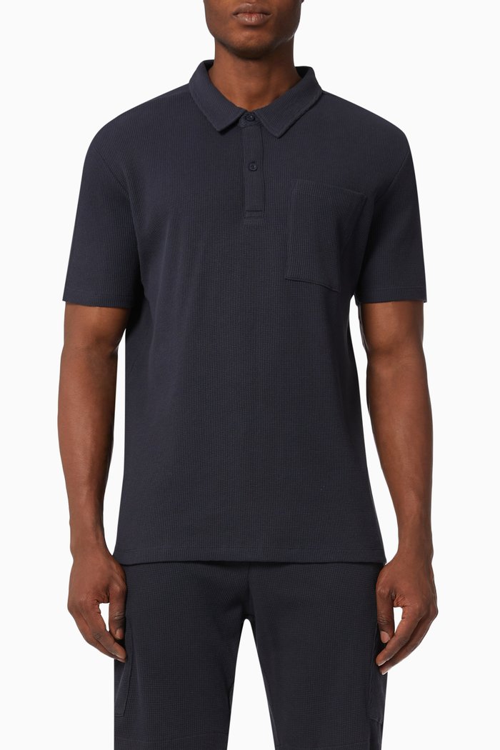 

Onsalf Polo Shirt in Cotton, Blue