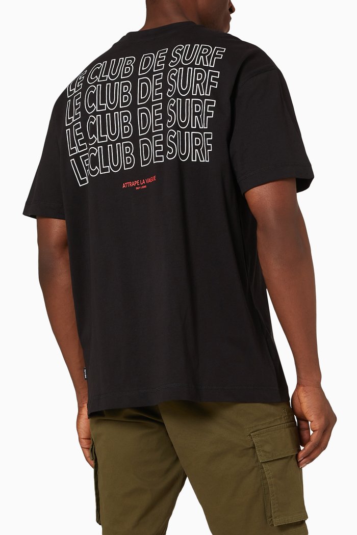 T-shirt in Cotton Jersey, Black