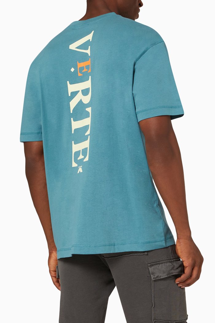 T-shirt in Cotton Jersey, Green