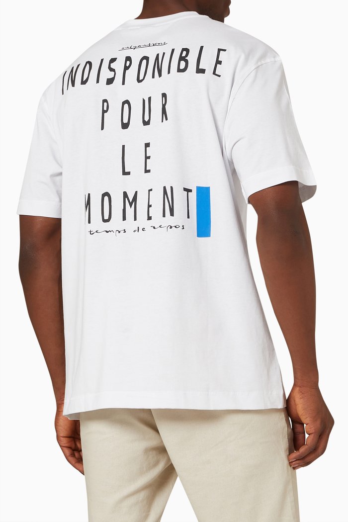 

T-shirt in Cotton Jersey, White