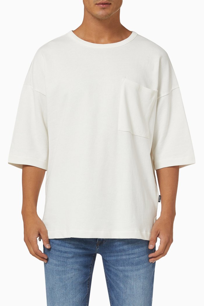 

Onslee Relaxed T-shirt in Cotton Jersey, White