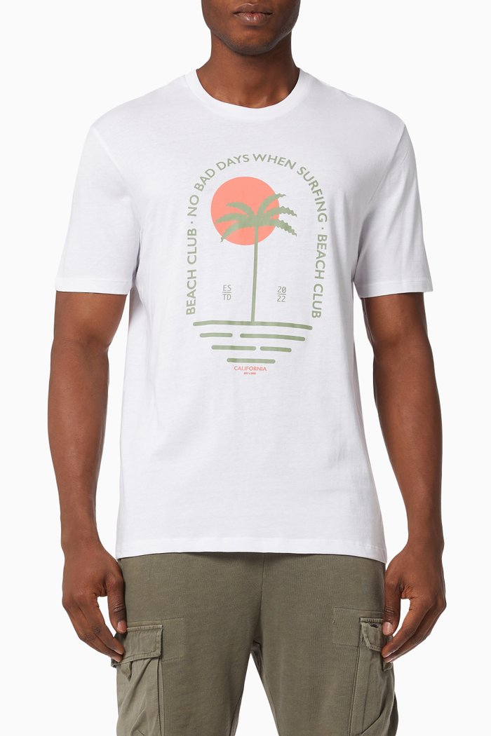 

Onsilia T-shirt in Cotton Jersey, White