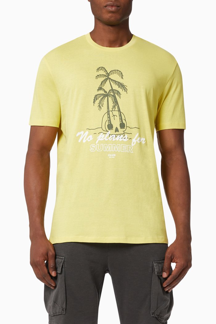 

Onsilia T-shirt in Cotton Jersey, Yellow