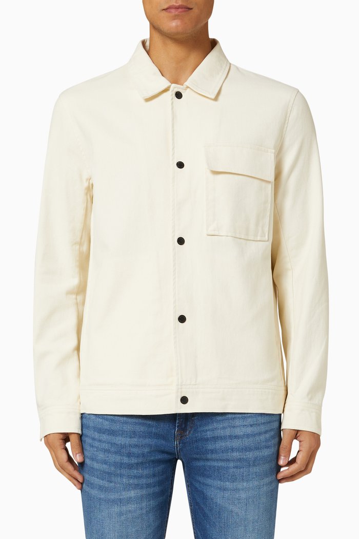 

Hydra Jacket in Cotton, Neutral