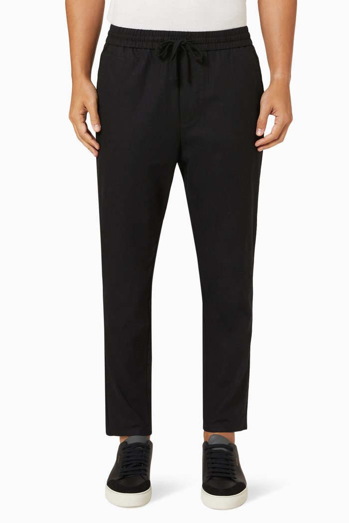 

Pants in Cotton Blend, Black