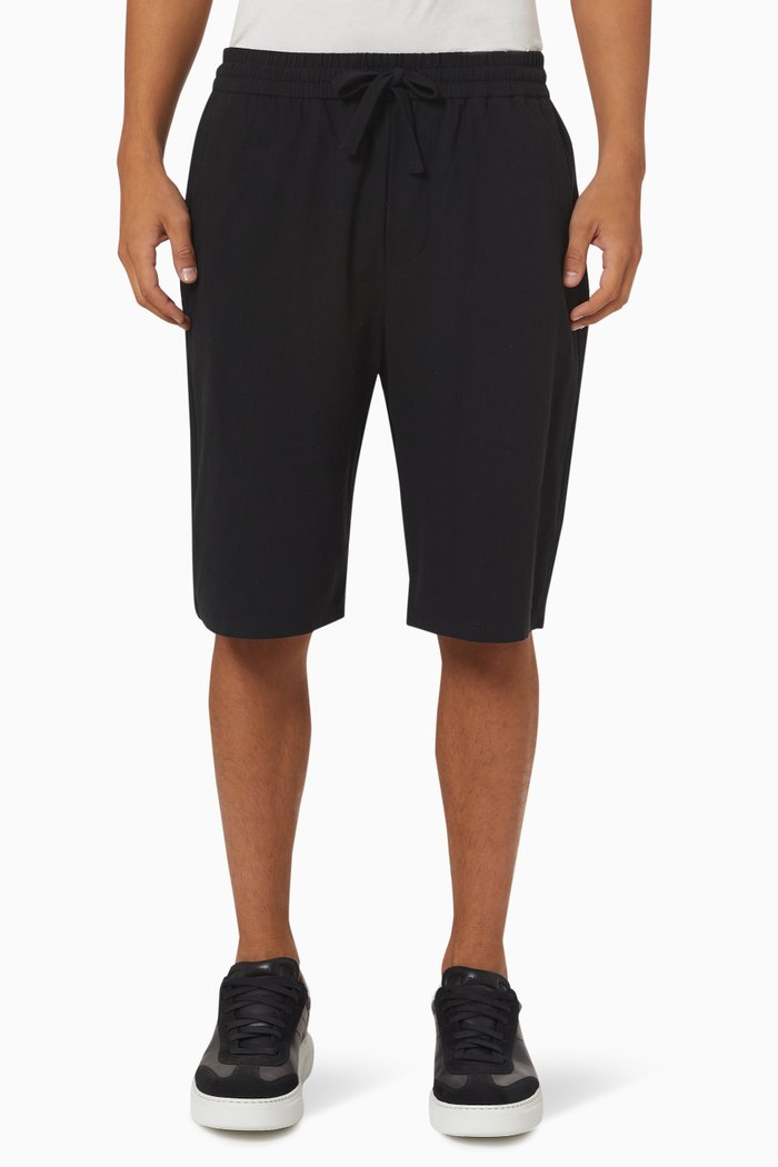 

Onslaus Shorts in Cotton, Black