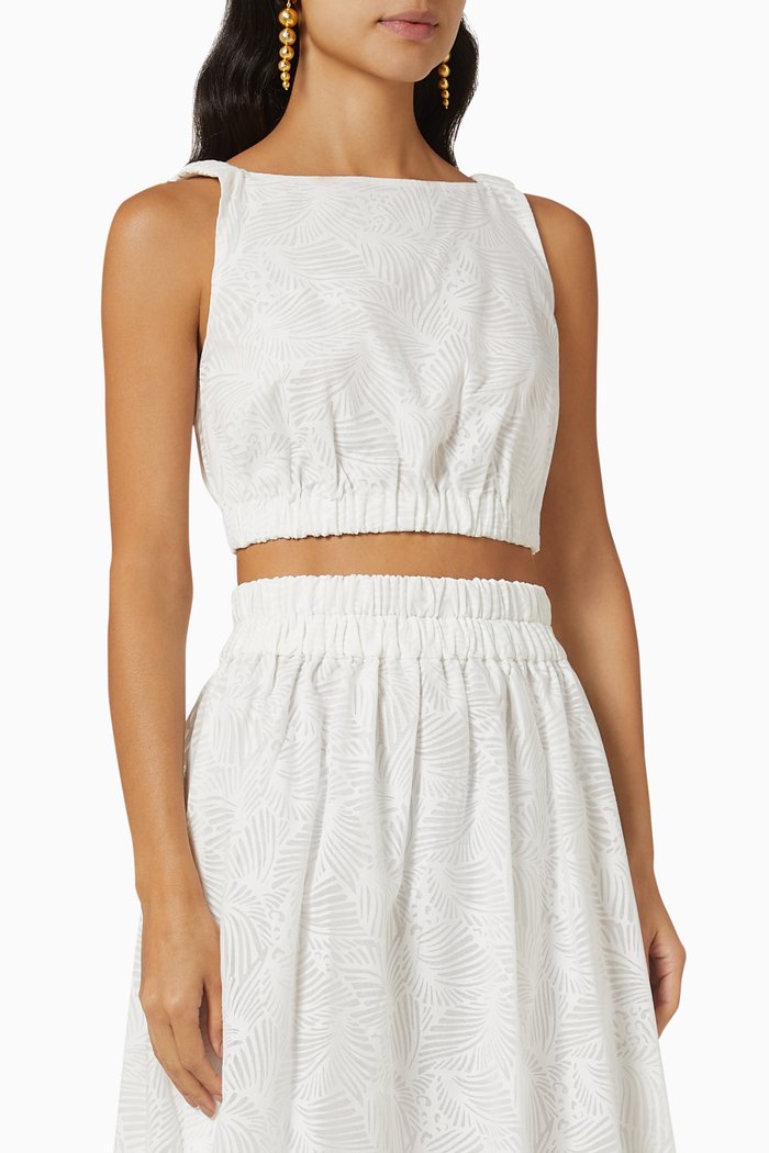 

Imani Top in Cotton, Neutral