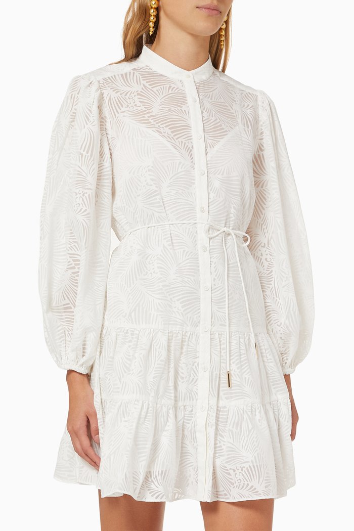 

Pia Dress in Cotton, Neutral