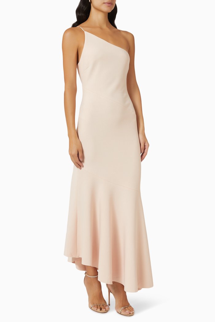 

Tori One Shoulder Dress, Pink