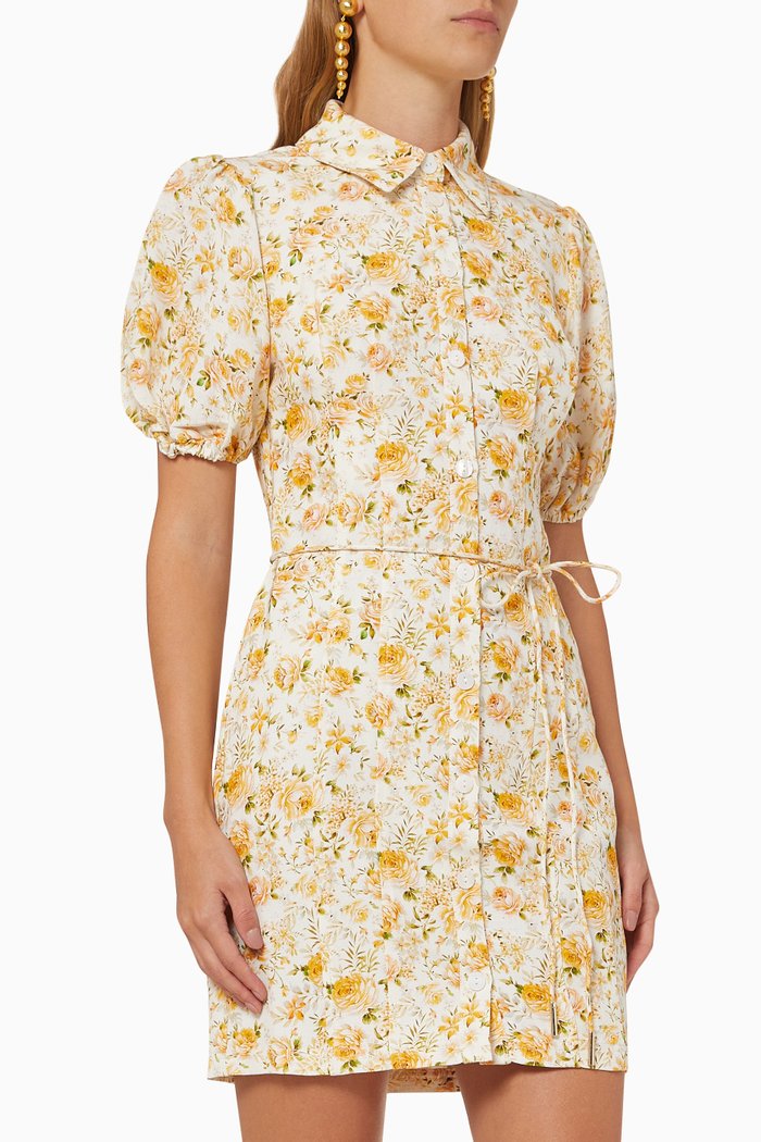 

Julieta Dress in Linen, Neutral