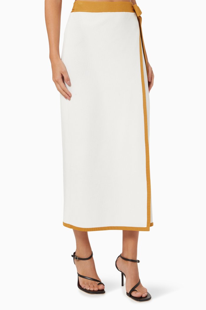 

Anna Skirt in Viscose Knit, Neutral