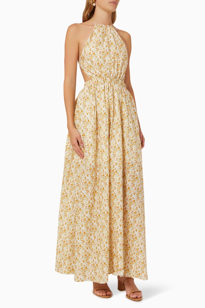 

Cara Dress in Cotton, Neutral