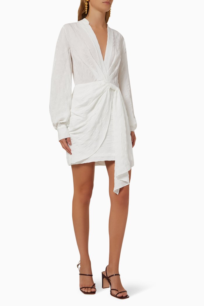 

Harper Wrap Dress, White