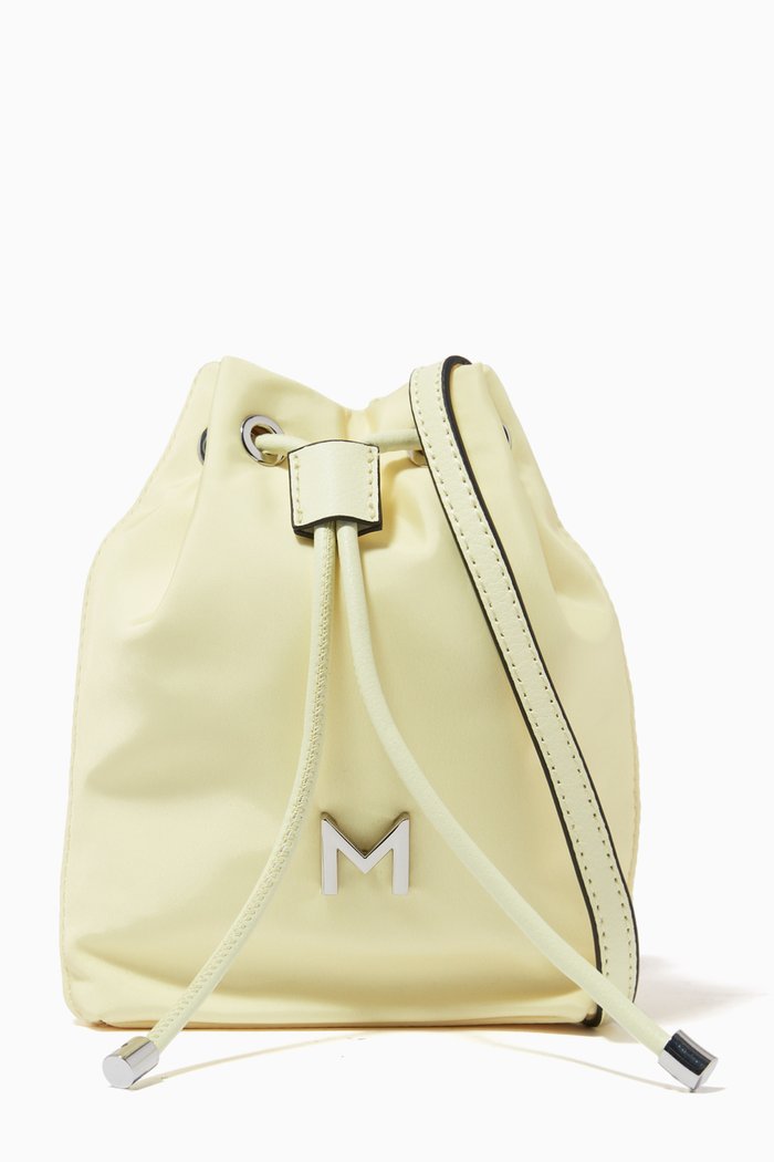 

Monochrome Shoulder Strap Phone Pouch, Yellow
