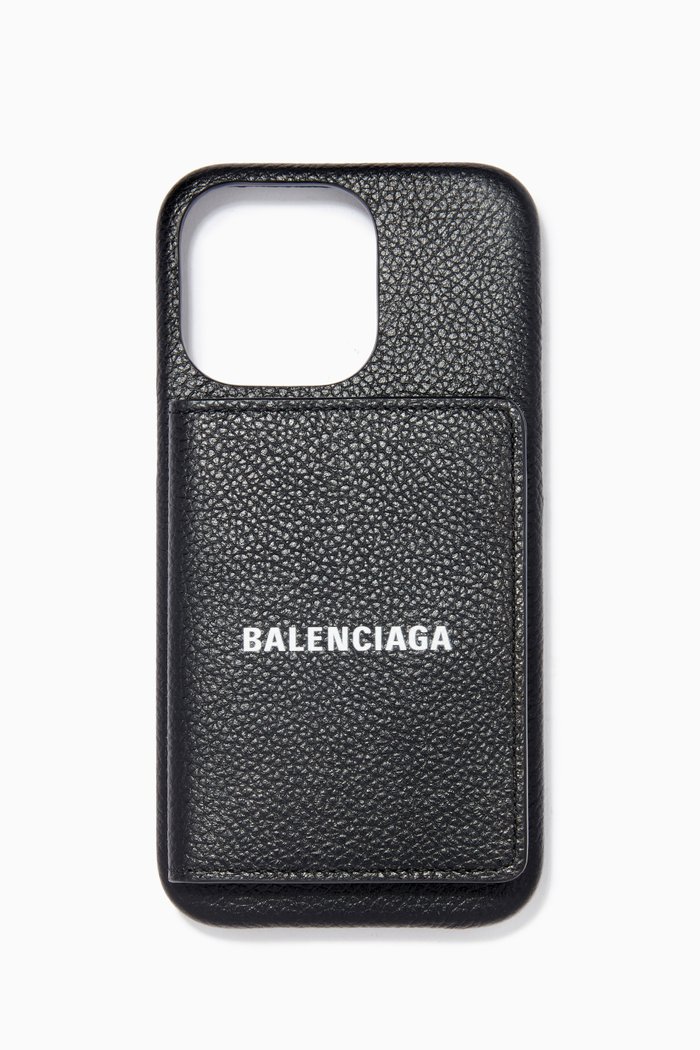 

iPhone 13 Case in Leather, Black