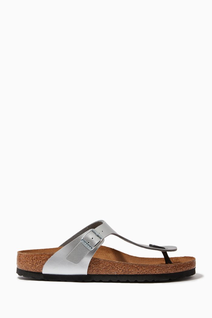 

Gizeh Sandals in Birko-Flor®, Silver
