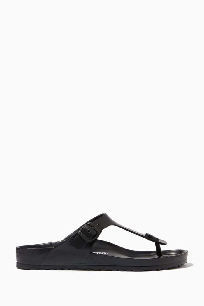 Gizeh Sandals in EVA, Black