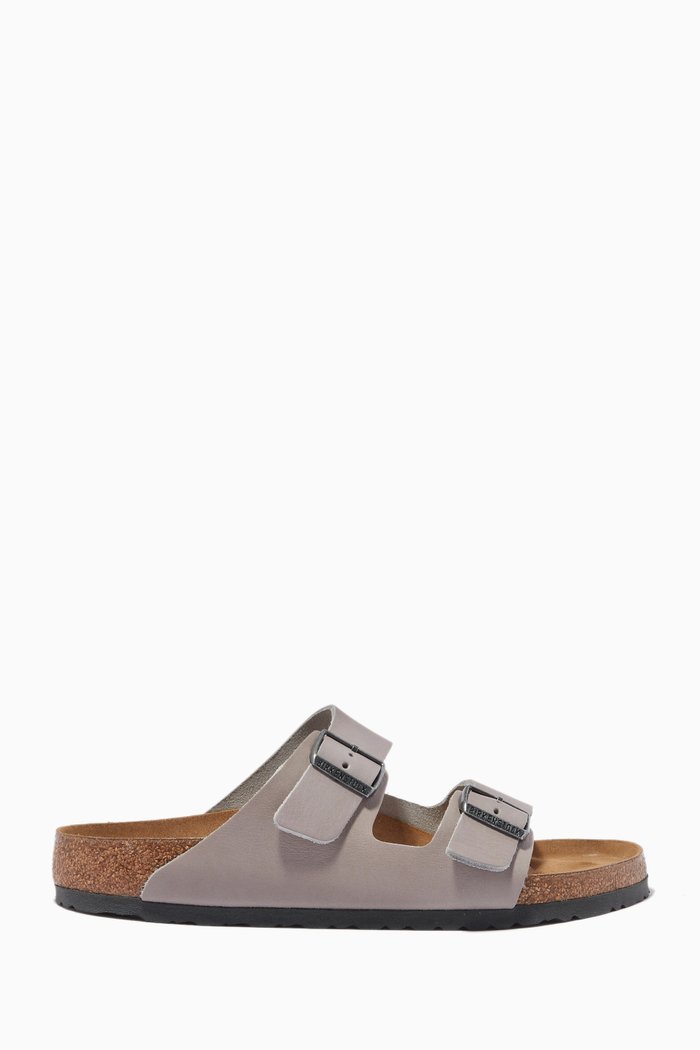 

Arizona Sandals in Leather, Grey