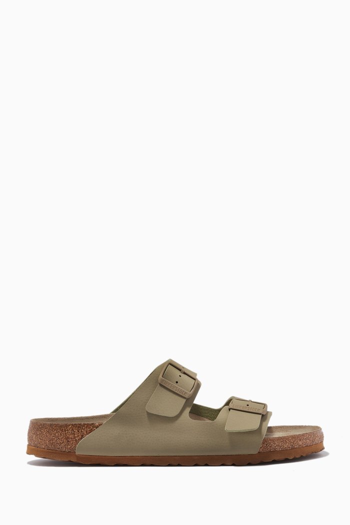 Arizona Soft Footbed Sandals in Birko-Flor®, Neutral