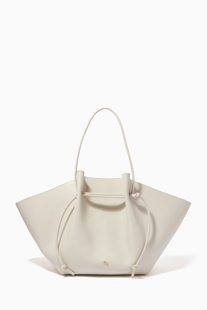 

Large Mochi Tote Bag in Nappa Leather, Neutral