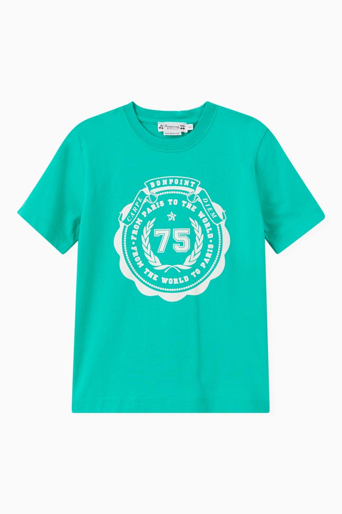 

Anapoli T-shirt in Organic Cotton, Green