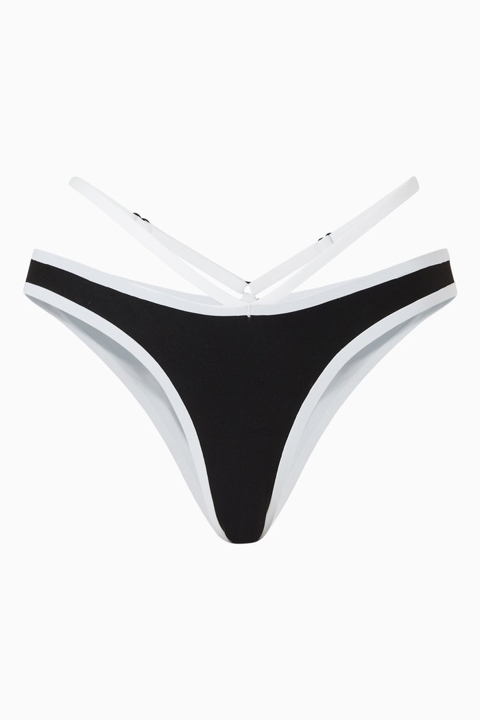 

Egle Thoughts Bikini Bottoms, Black