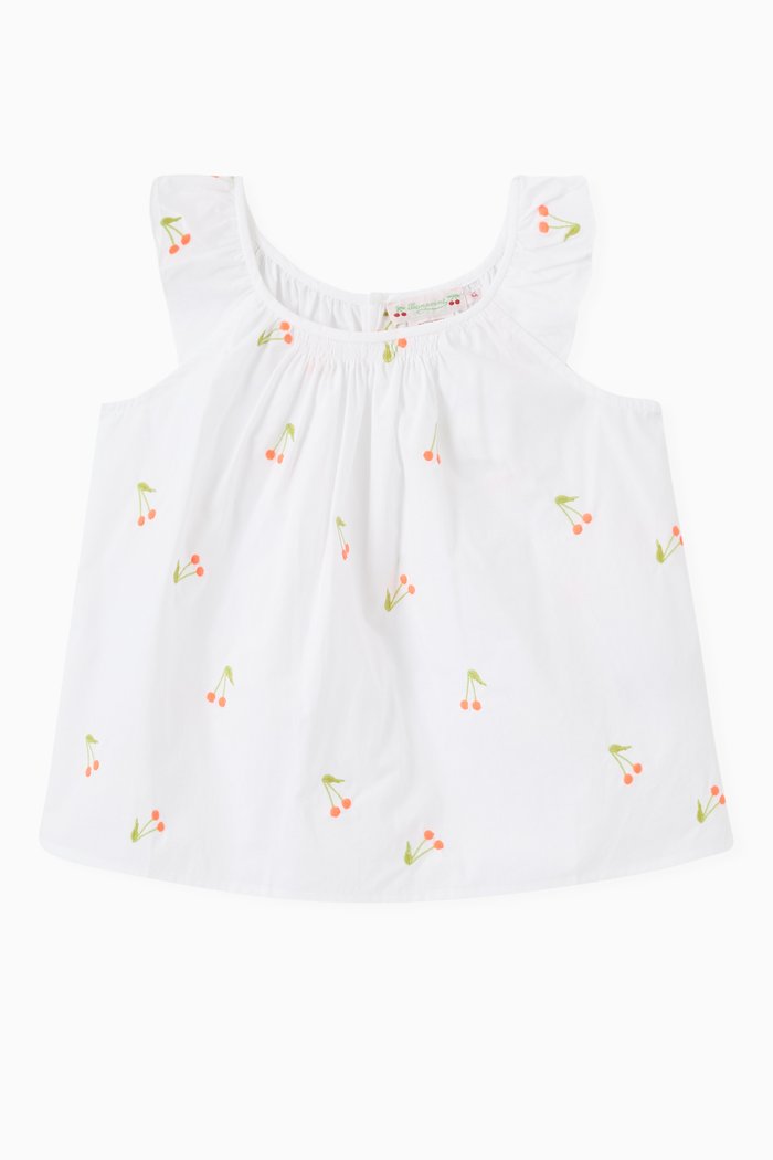

Genia Blouse in Cotton, White