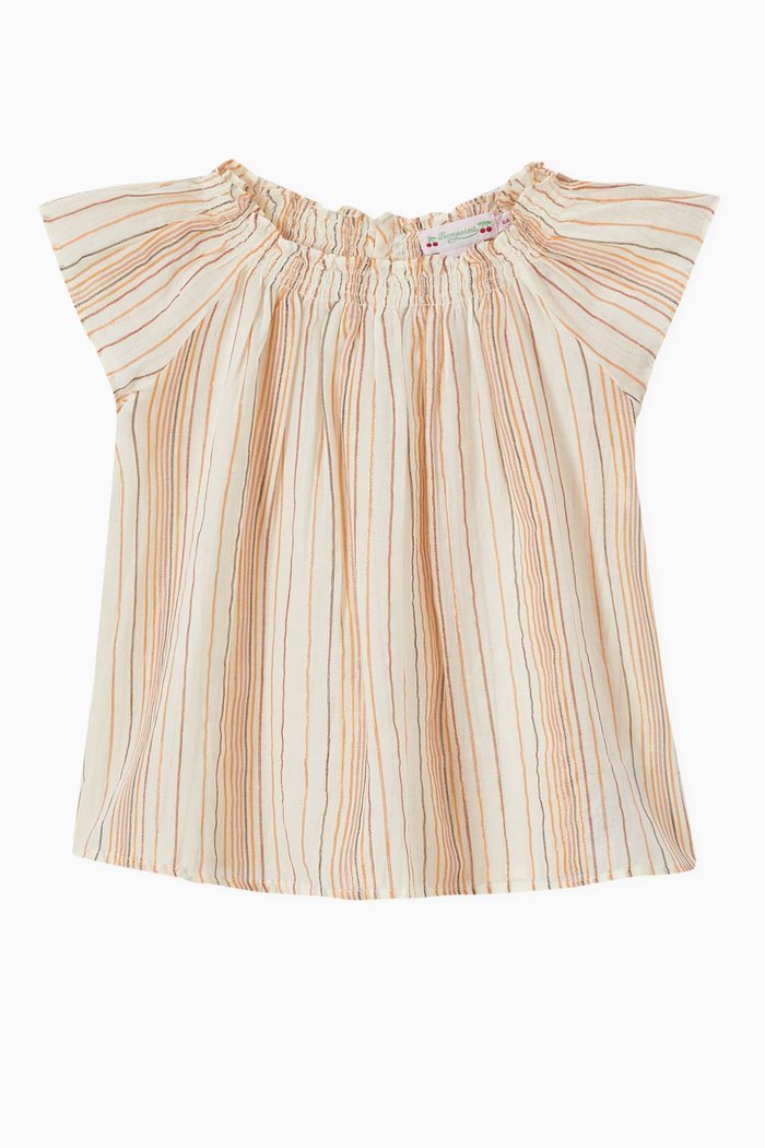 

Castille Blouse in Cotton, Neutral