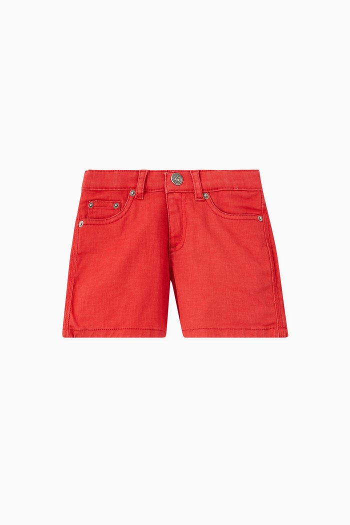 

Endy Shorts in Stretchy Cotton, Red