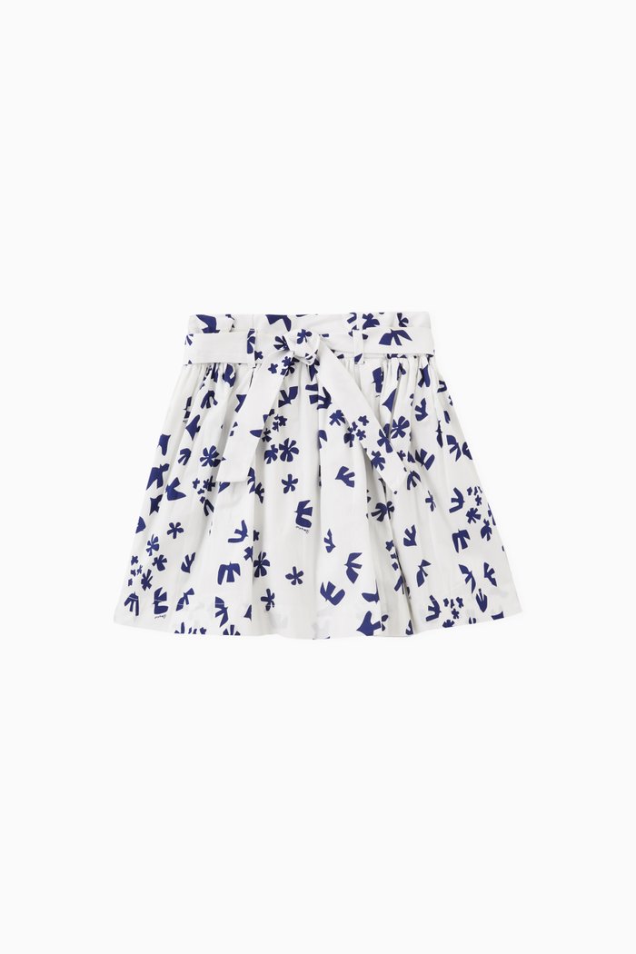 

Tuie Skirt in Cotton, White