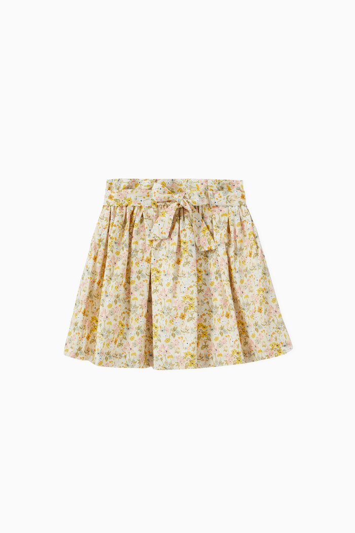

Tuie Skirt in Organic Cotton, Yellow