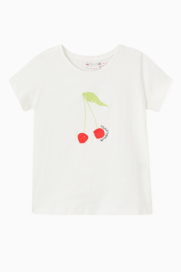 

Cherry T-Shirt in Cotton, White