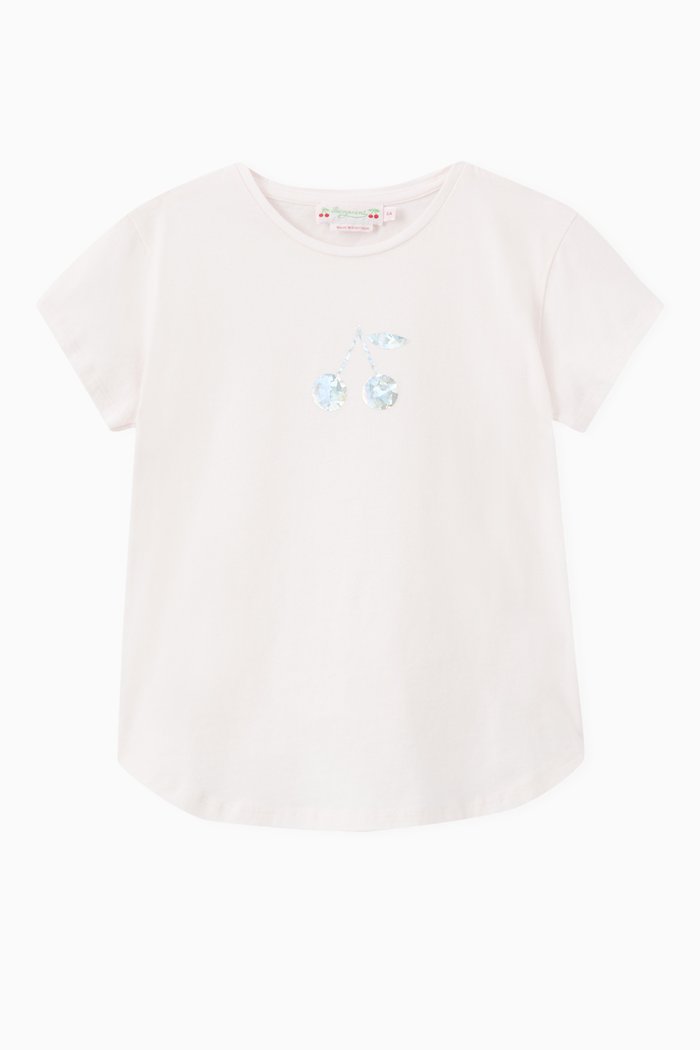 

Aada T-Shirt in Cotton, Pink