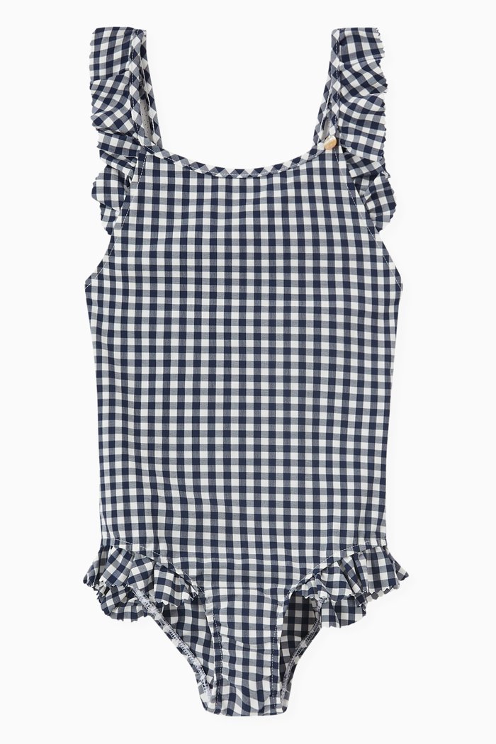 

Acapulco One-Piece Swimsuit in Technical Fabric, Grey