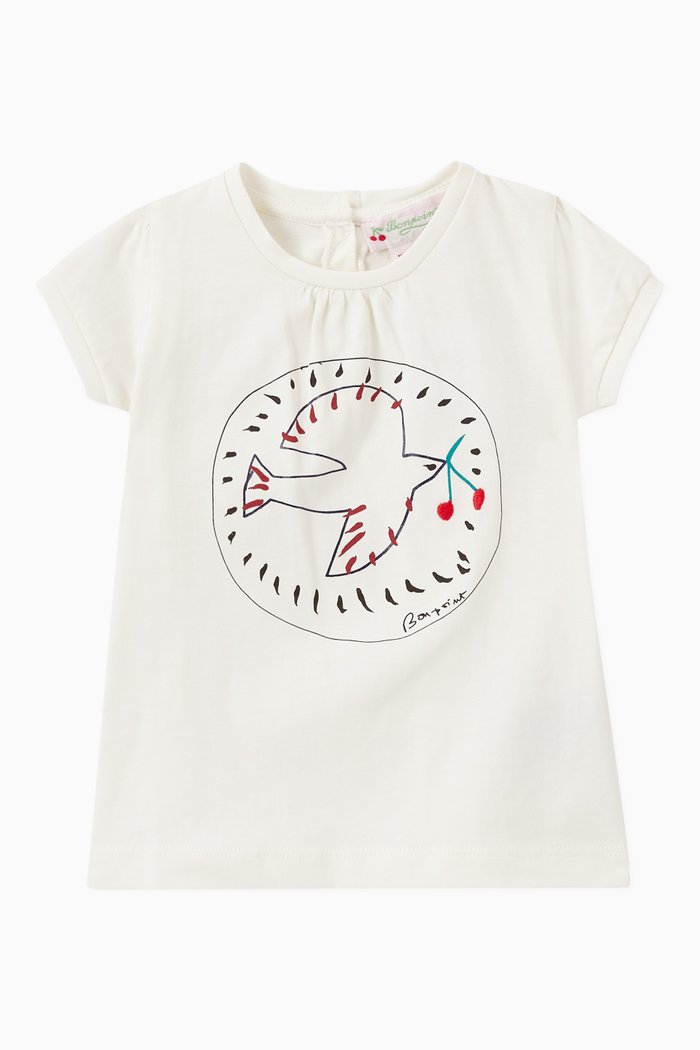 

Tissia T-shirt in Cotton, White