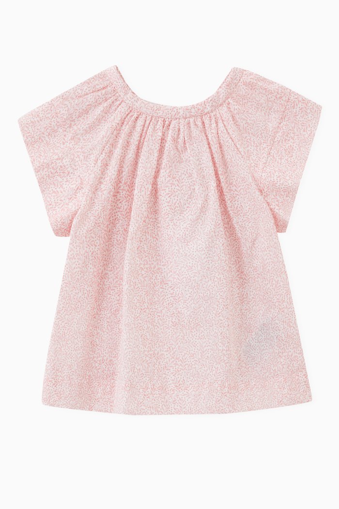 

Alisia Blouse in Cotton, Pink