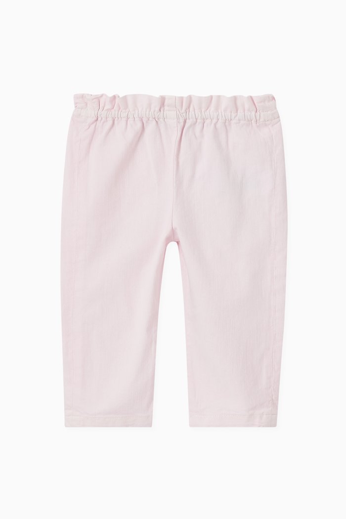 Luciole Ruffle Trousers, Pink