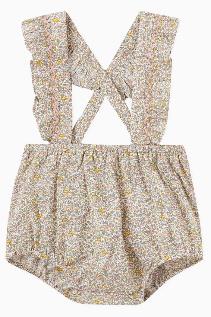 

Akissi Dungarees in Organic Cotton, Neutral