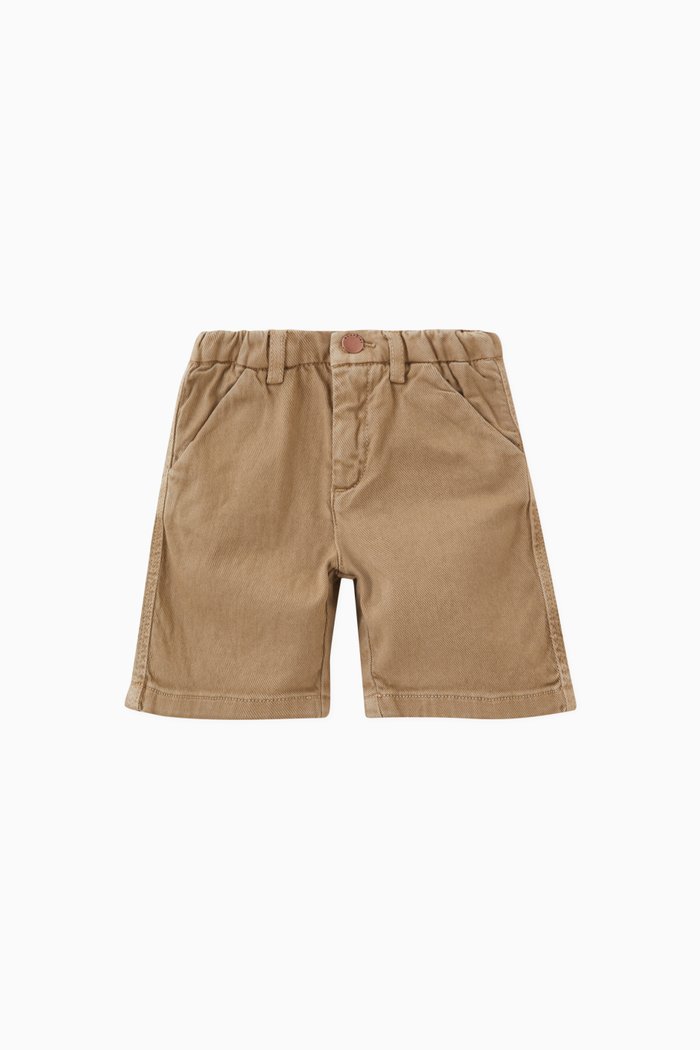 

Khaki shorts in Denim, Brown