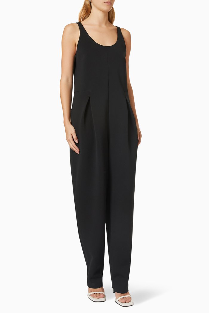 

Gage Jumpsuit in Stretch Jersey, Black
