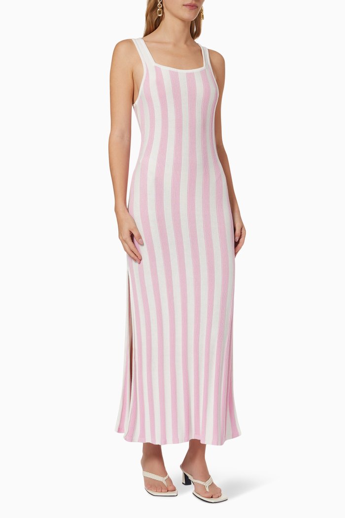 

The Kimberley Dress in Viscose Blend, Pink