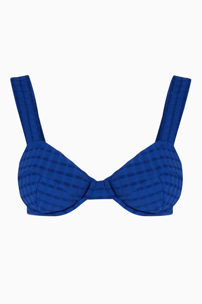 

The Lilo Bikini Top, Blue