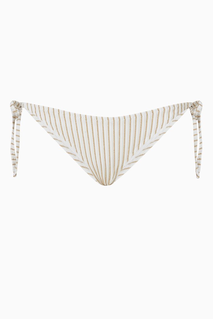 

The Tenley Bikini Bottoms, Silver