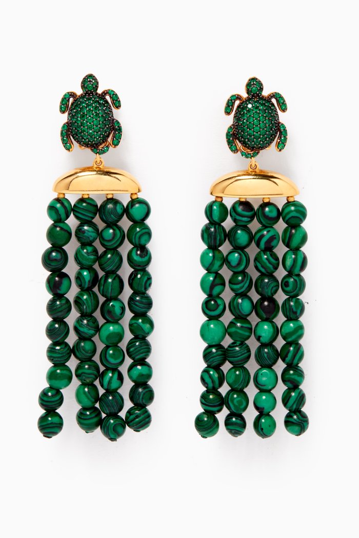 

Il Serdarino Noto Clip Earrings in 24kt Gold-plated Bronze, Yellow