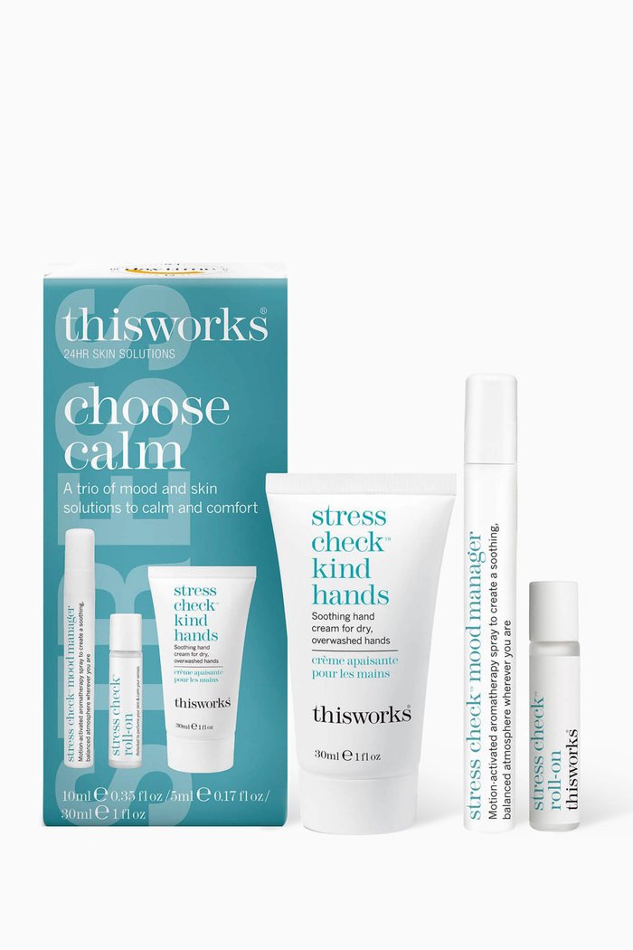 

Choose Calm Trio Gift Set, Colourless