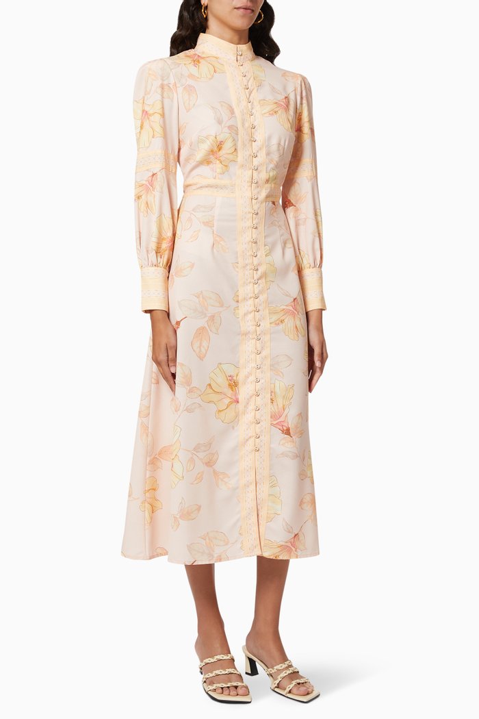 

Emerson Dress in Recycled Polyester, Orange