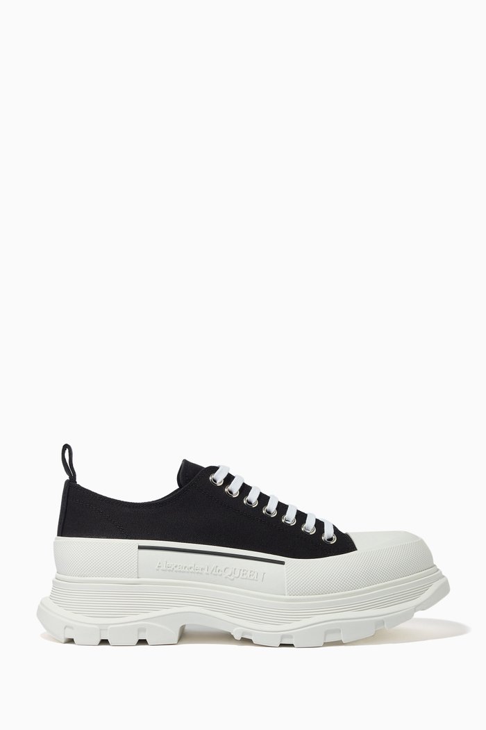 

Tread Slick Sneakers in Canvas, Black