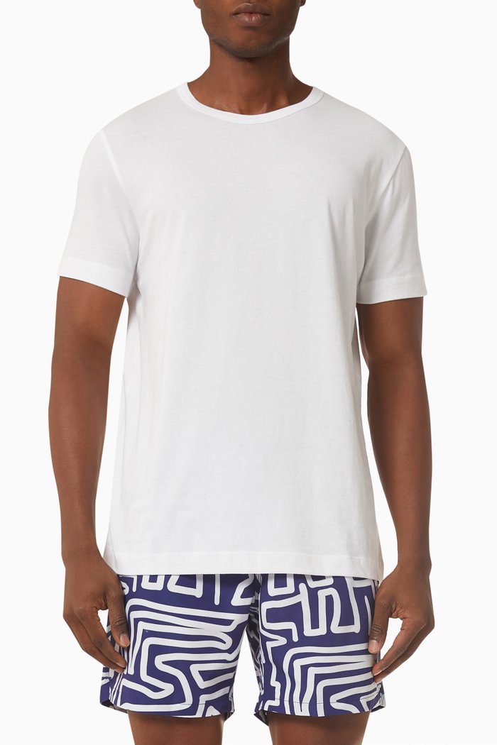 

Ricci T-shirt in Pima Cotton, White